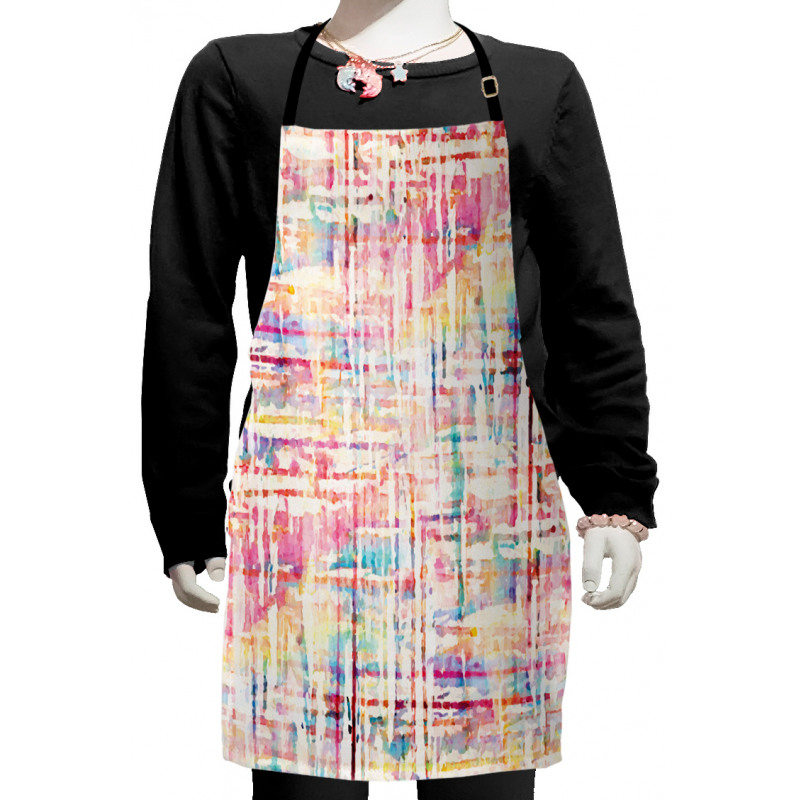 Grunge Mixed Kids Apron