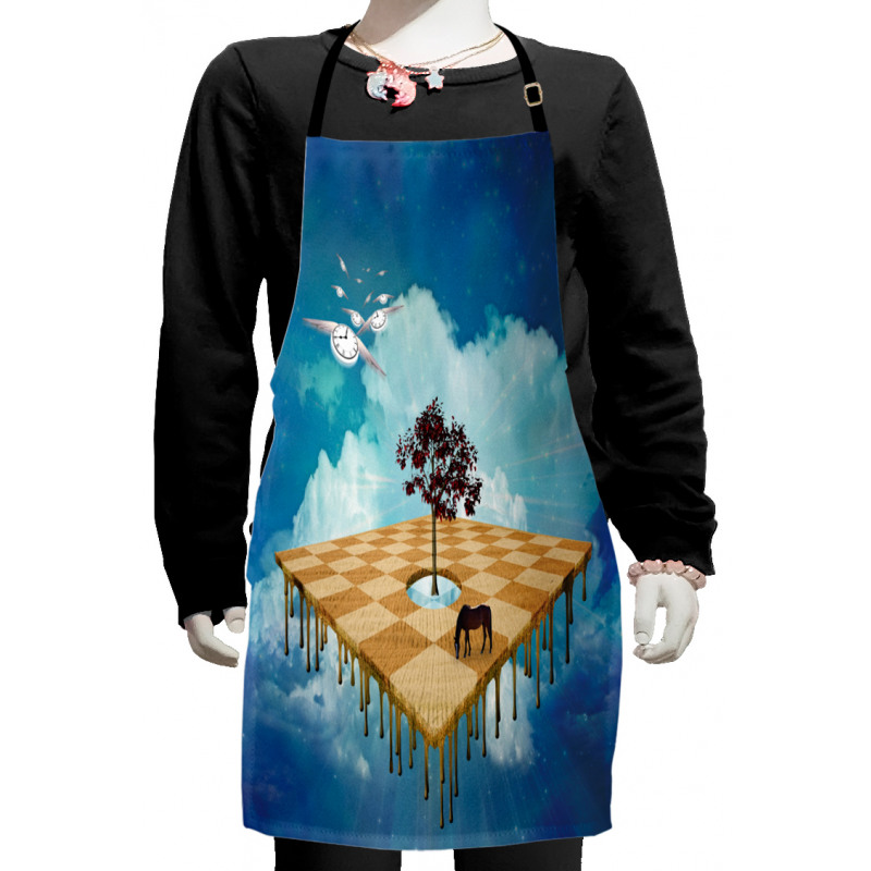 Surreal Landscape Kids Apron