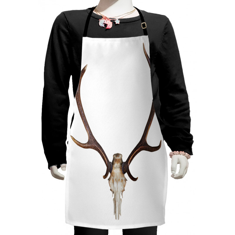 Antlers Skeleton Hunter Kids Apron