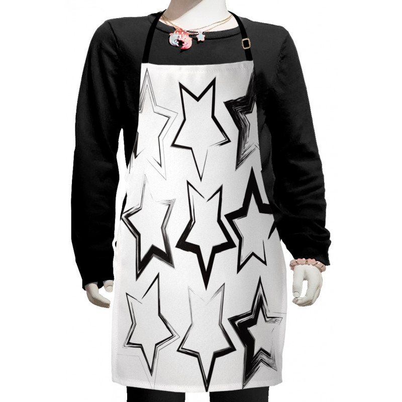 Grunge Art Design Kids Apron