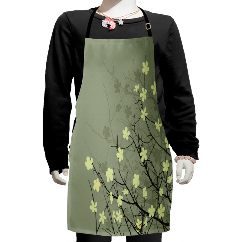 Retro Floral Kids Apron