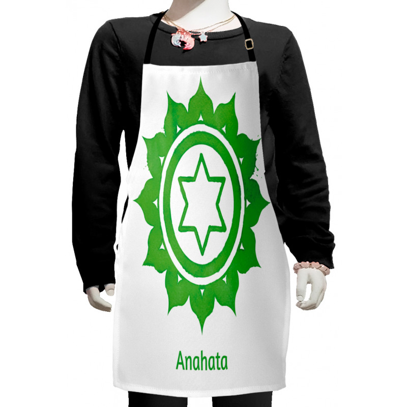 Chakra Meditation Kids Apron