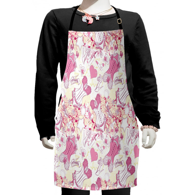 Vintage and Feminine Kids Apron