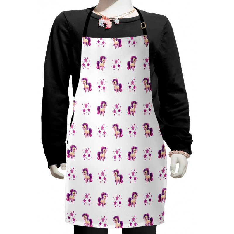 Horse Little Pony Unicorn Kids Apron