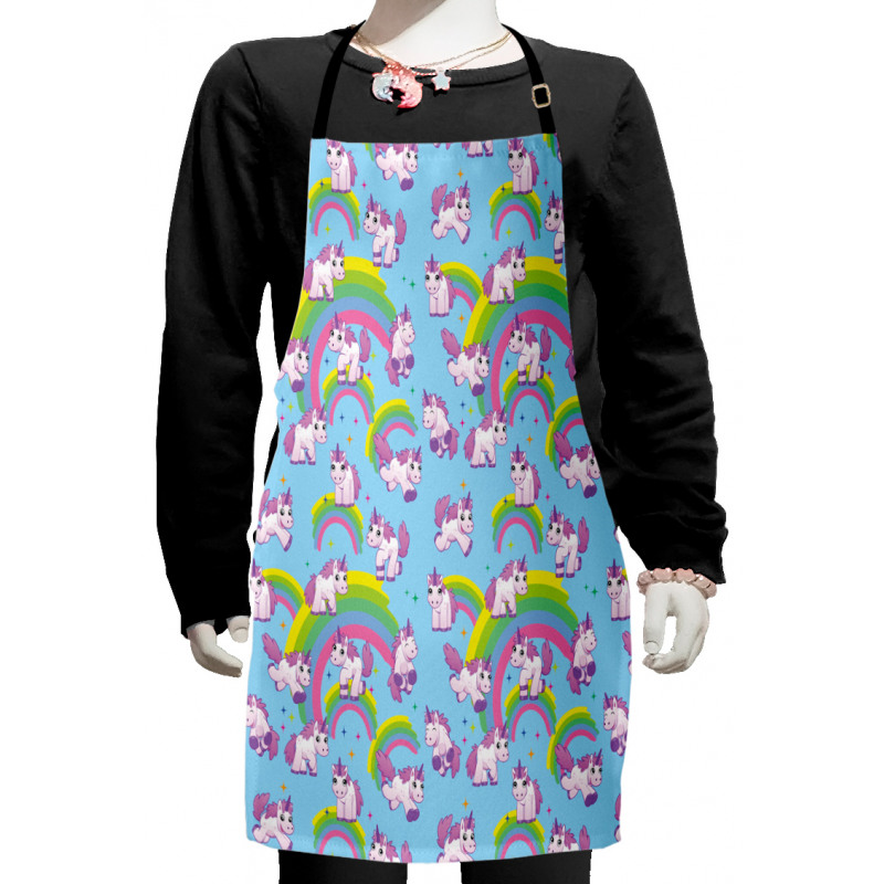 Cartoon Childish Kids Apron