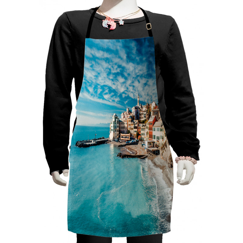 Seascape Ocean Coast Kids Apron