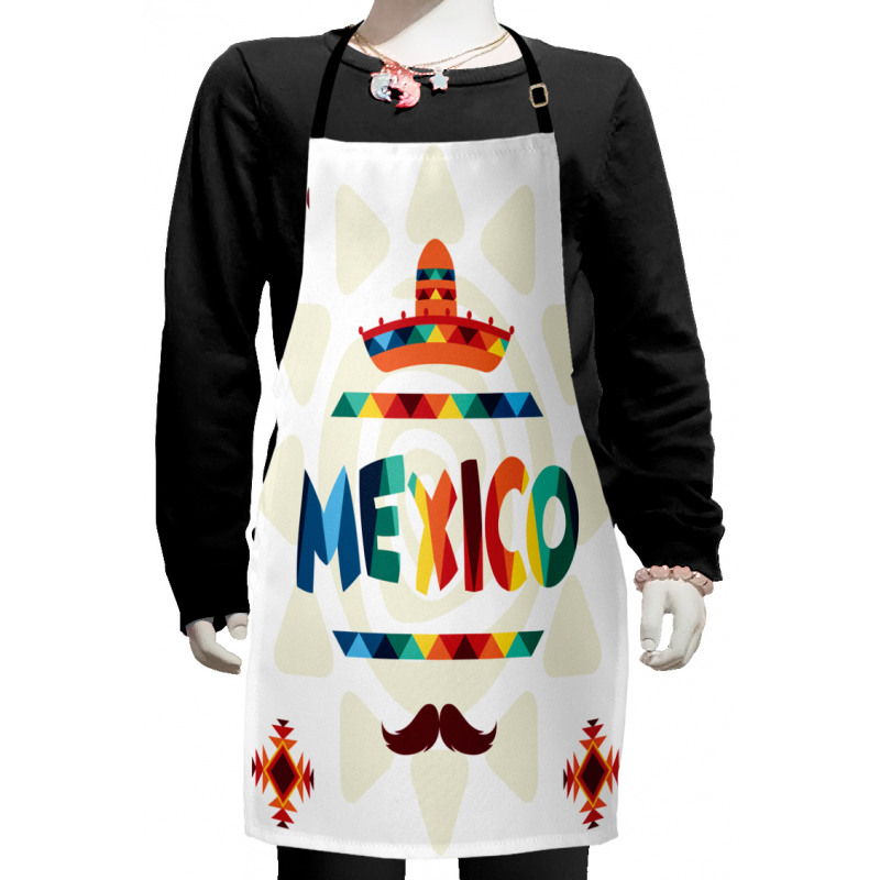 Sombrero Aztec Kids Apron