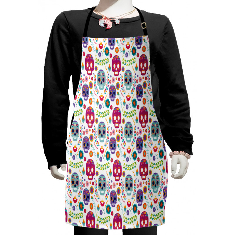 Flower Branch Kids Apron