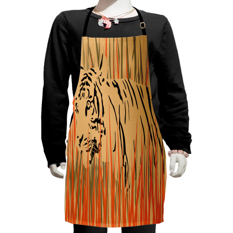 Tiger Jungle Kids Apron