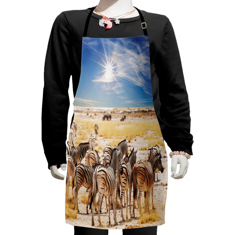 Africa Safari Park Kids Apron