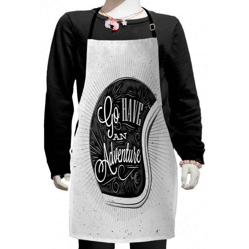 Vintage Words Kids Apron