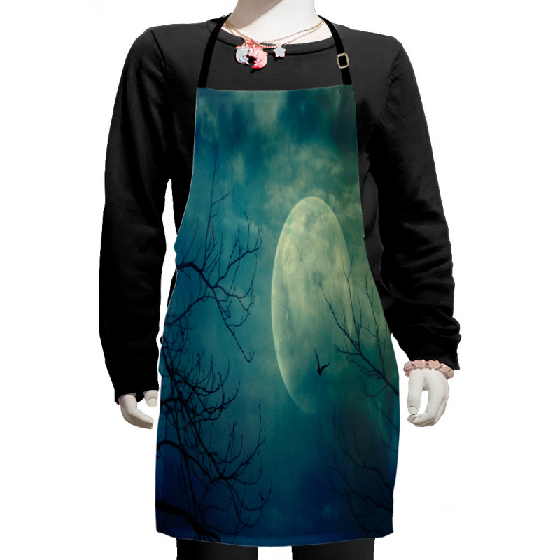 Haunted Forest Kids Apron