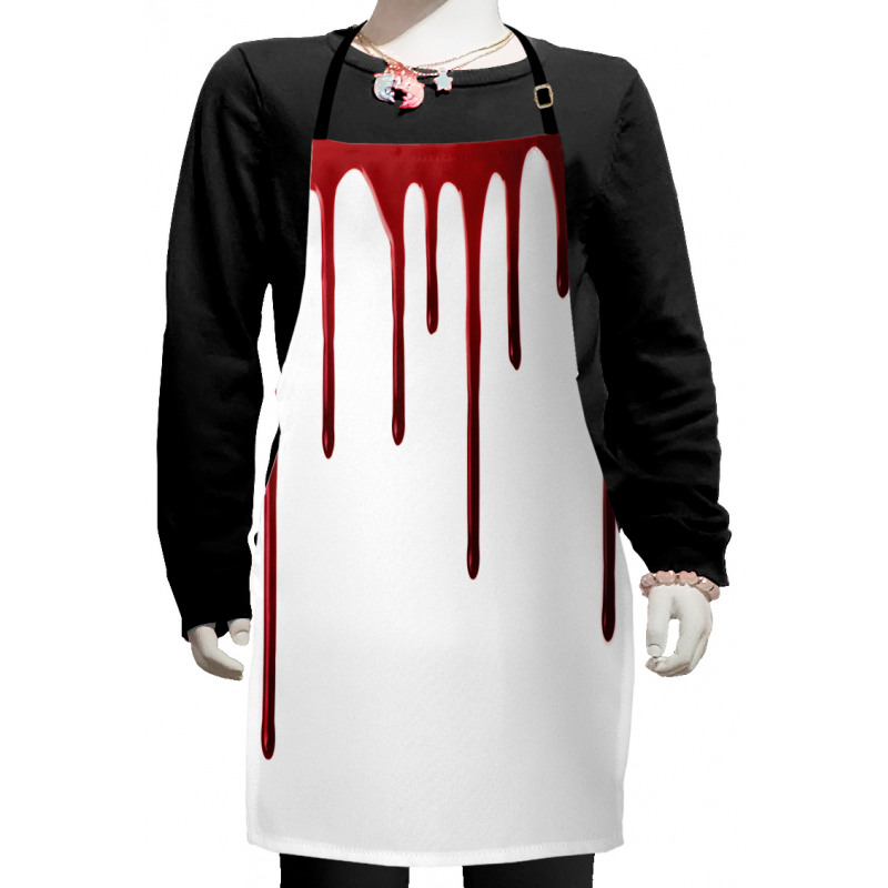 Halloween Zombie Crime Kids Apron