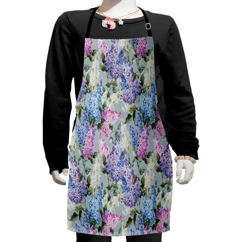 Floral Garden and Leaf Kids Apron