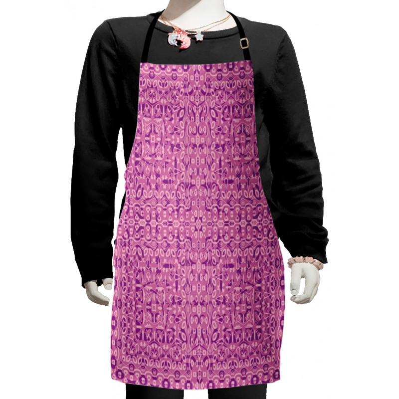 Abstract Ethnic Kids Apron