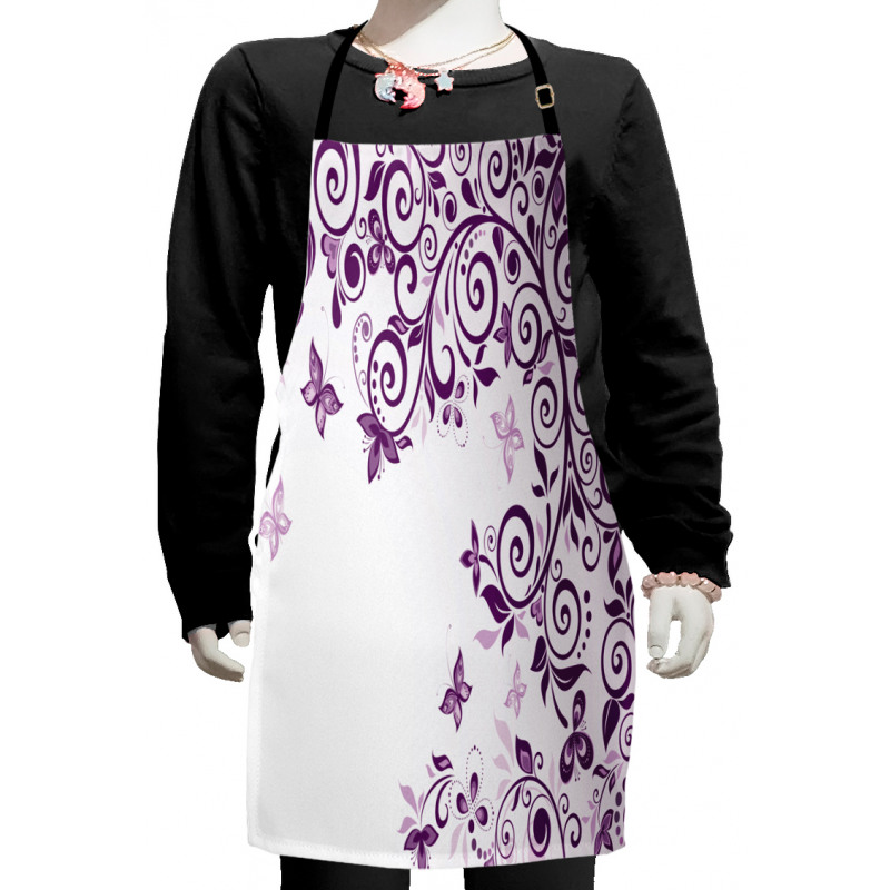 Lilium Floral Branch Kids Apron