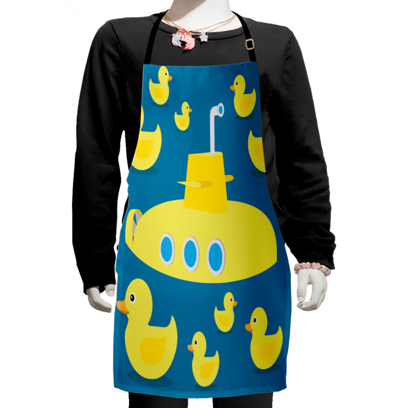 Yellow Submarine Kids Apron