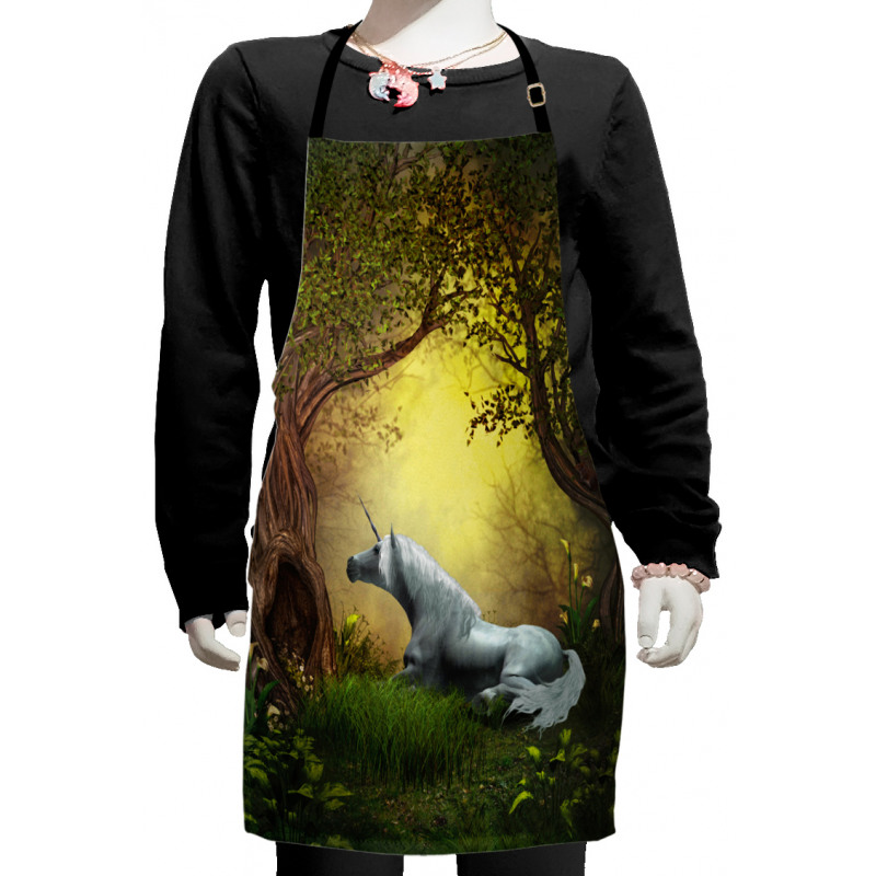 Fantasy Forest Kids Apron