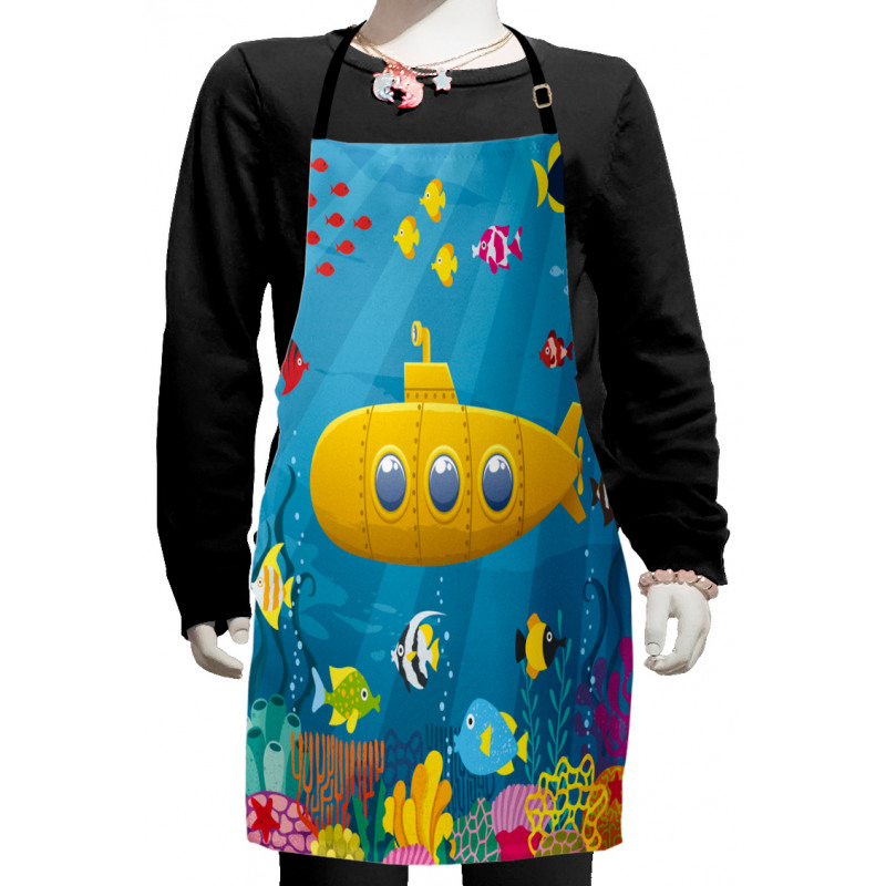 Coral Reef Kids Apron