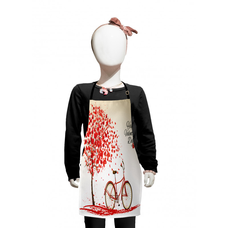 Heart Tree Bike Kids Apron