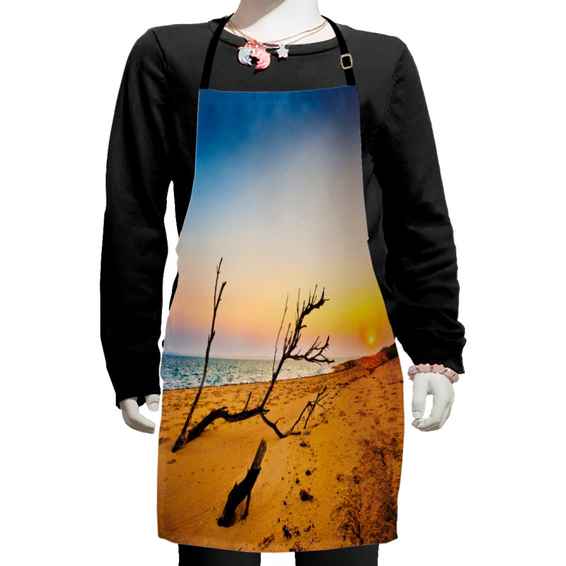 Sunrise at a Sea Shore Kids Apron