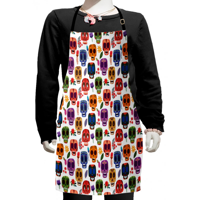 Scary Mask Kids Apron