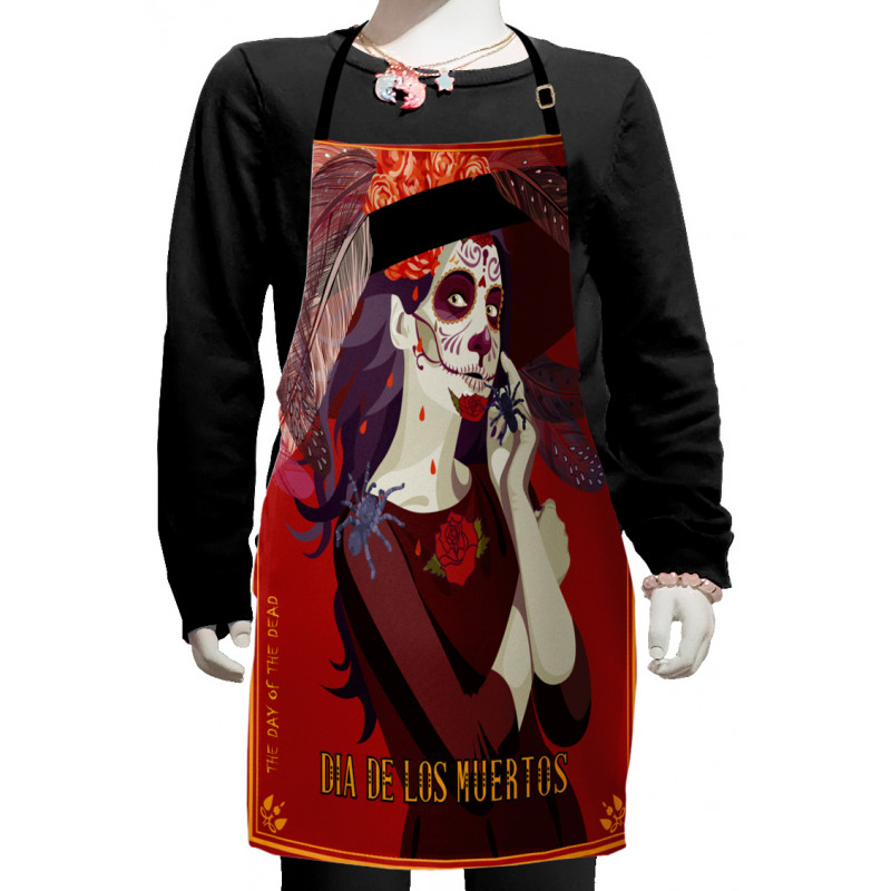 Dead Corpse Girl Kids Apron