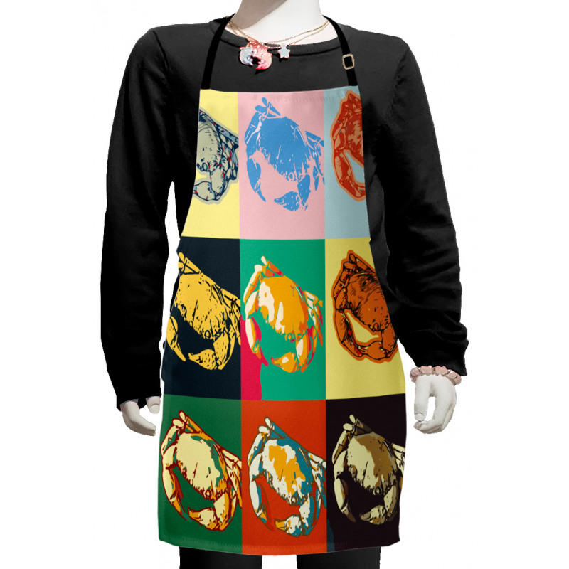 Composition of Crabs Kids Apron