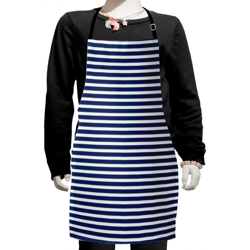 Rope Stripes Pattern Kids Apron