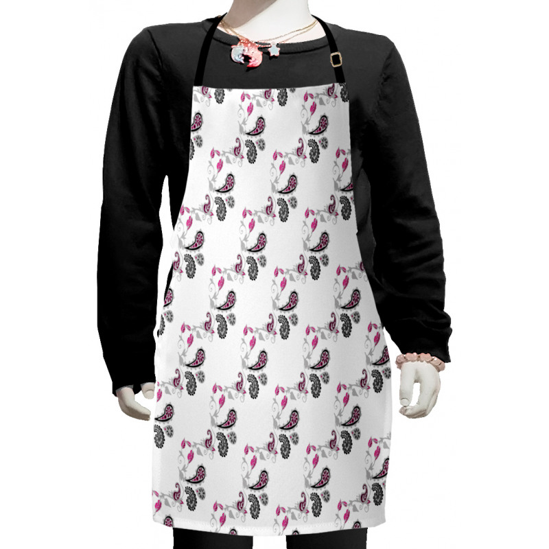 Abstract Ivy Patterns Kids Apron