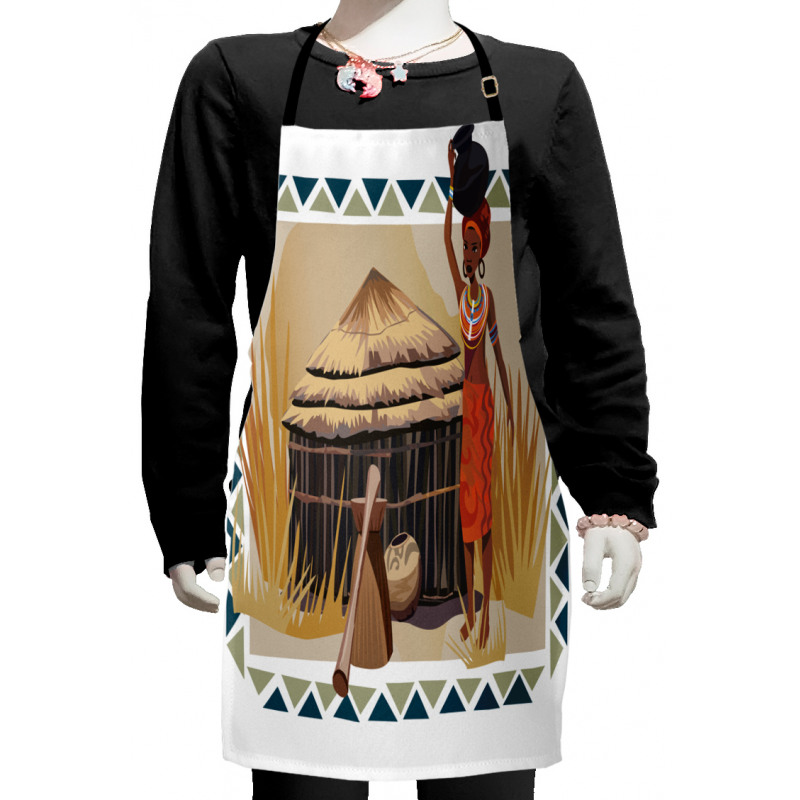 Native Lady Kids Apron