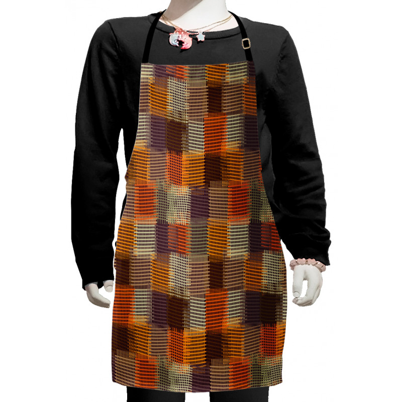 Digital Grunge Design Kids Apron