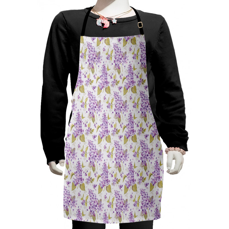 Nostalgic Floral Petals Kids Apron