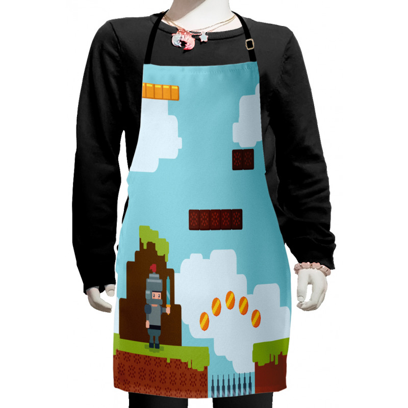 Arcade Knight 90's Kids Apron