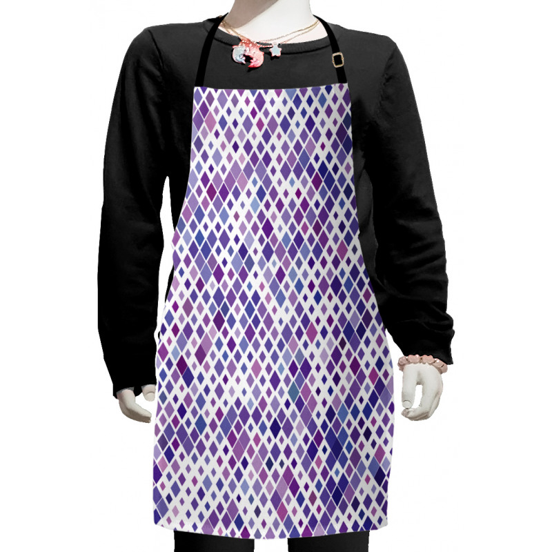 Purple Retro Kids Apron