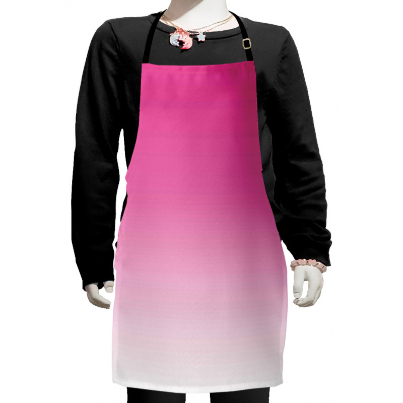 Digital Hot Pink Design Kids Apron