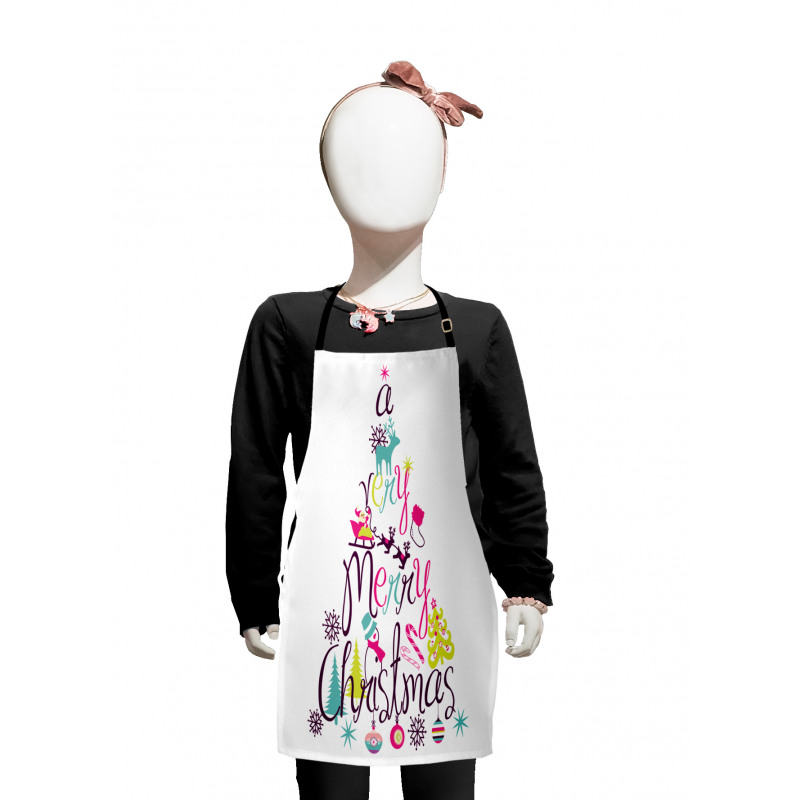 Abstract Tree Art Kids Apron