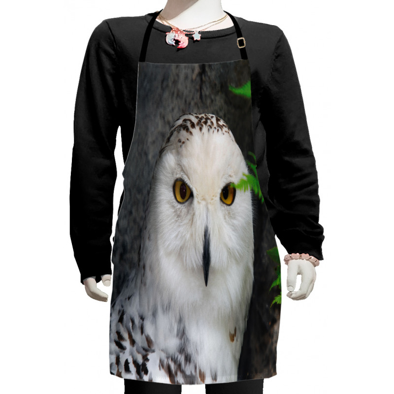 Magician Pet White Owl Kids Apron