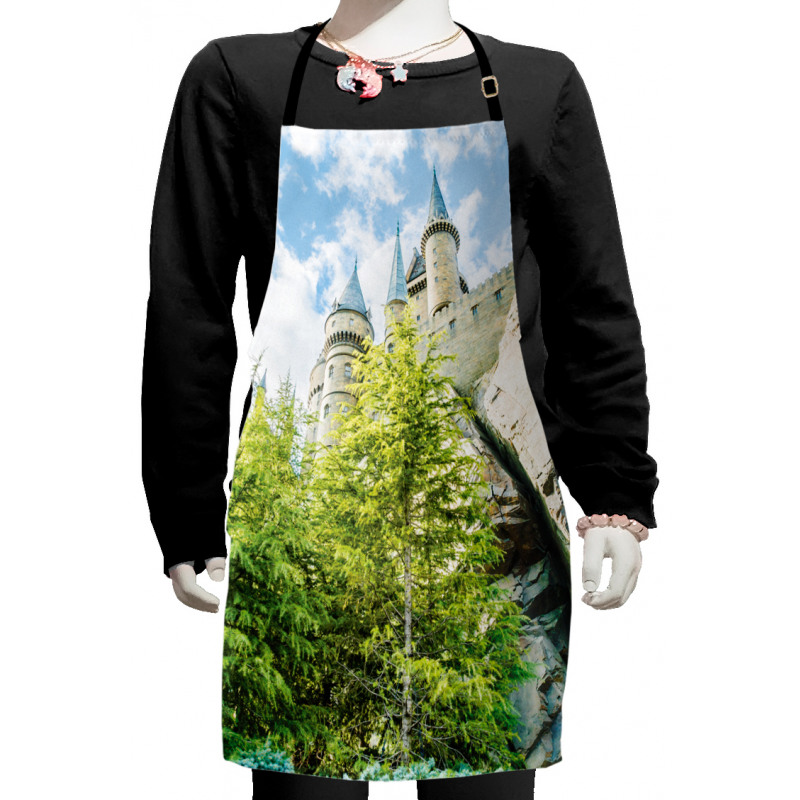 Witchcraft Castle Japan Kids Apron