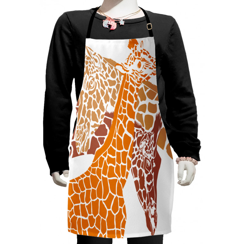 Wildlife in Africa Kids Apron