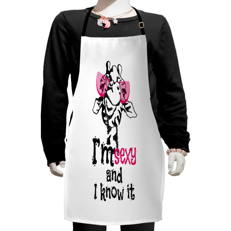 Funny Animal Fashion Kids Apron