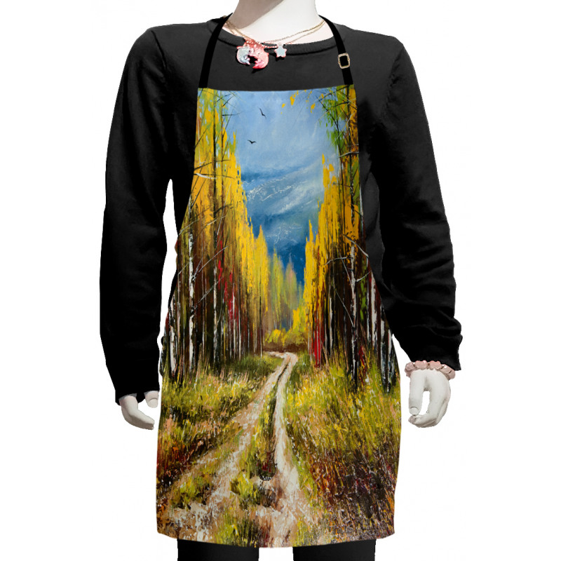 Nature Landscape Kids Apron