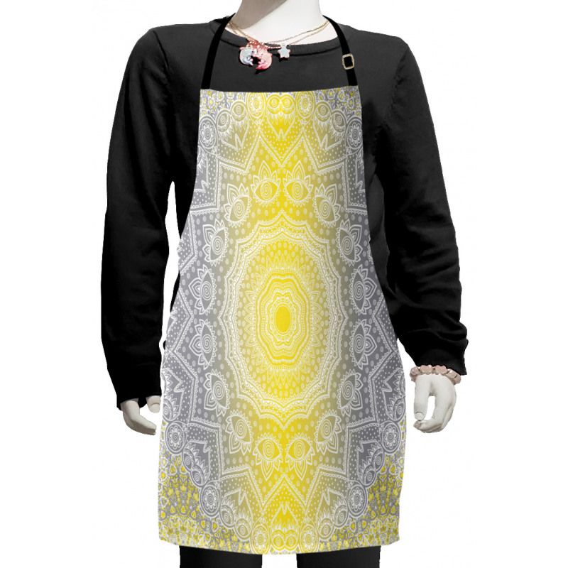 Boho Ombre Old Kids Apron