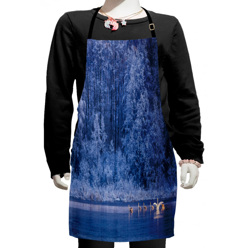 Idyllic Nature Rural Kids Apron