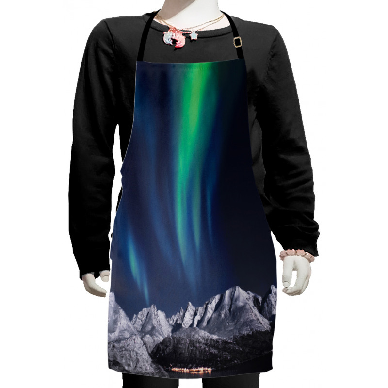 Northern Night Norway Solar Kids Apron