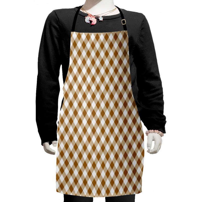 Cloth Pattern Geometric Kids Apron