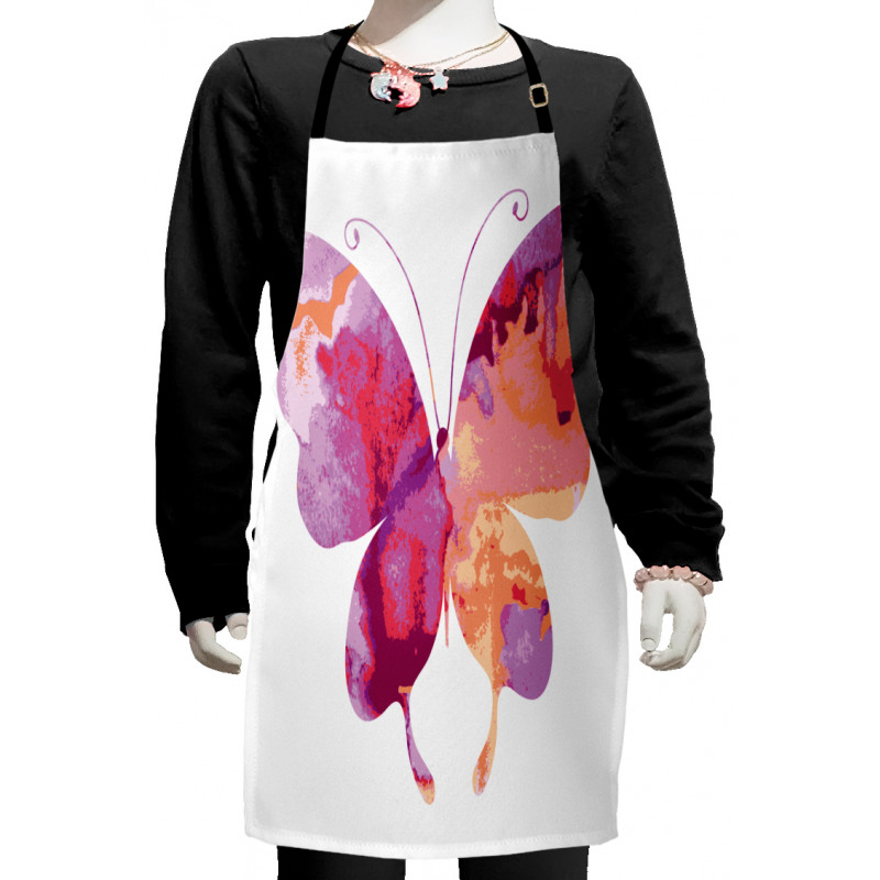 Butterfly with Wings Kids Apron