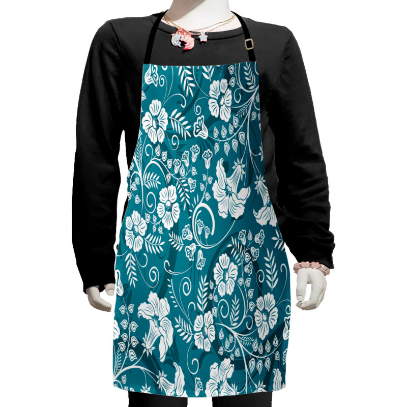 Floral Romantic Beams Kids Apron