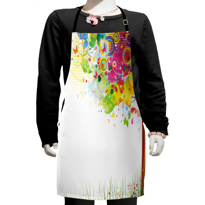 Color Bursting Tree of Life Kids Apron