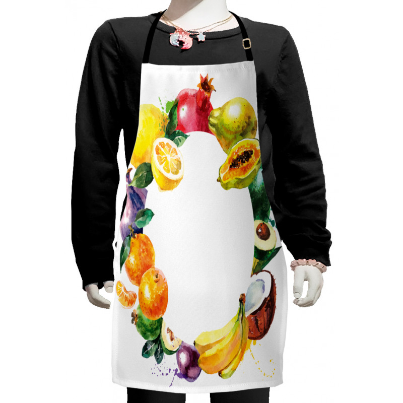 Nature Food Vegetables Kids Apron